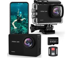 VLSelect® Onderwatercamera – Actie camera – Waterdicht – Tot 40 Meter Diep