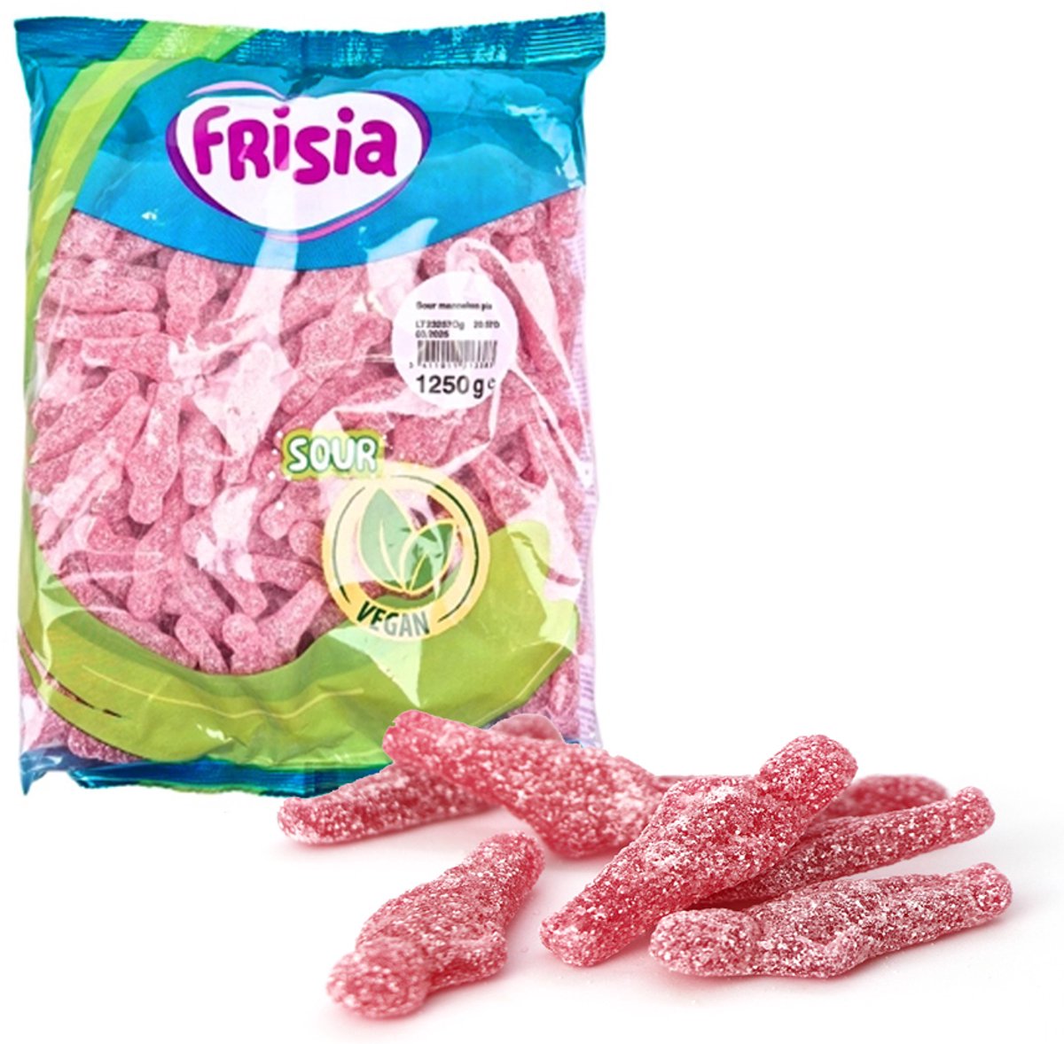 Frisia Zuur Fruitgum Manneke Pis - 2,5 kilo (2 x 1,25 kilo)