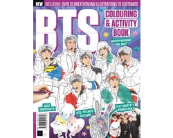 BTS Kleur- en Activiteitenboek met 35+ Illustraties, Quizzen en Persoonlijkheidstest