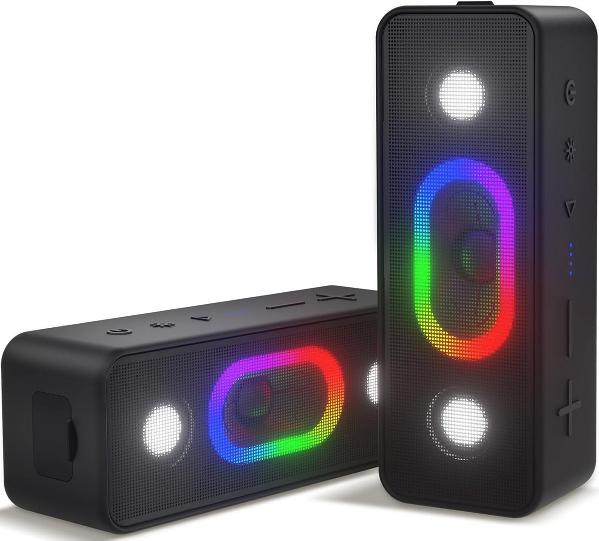 Draagbare Bluetooth Speaker met 24 Uur Speeltijd en IPX6 Waterdicht