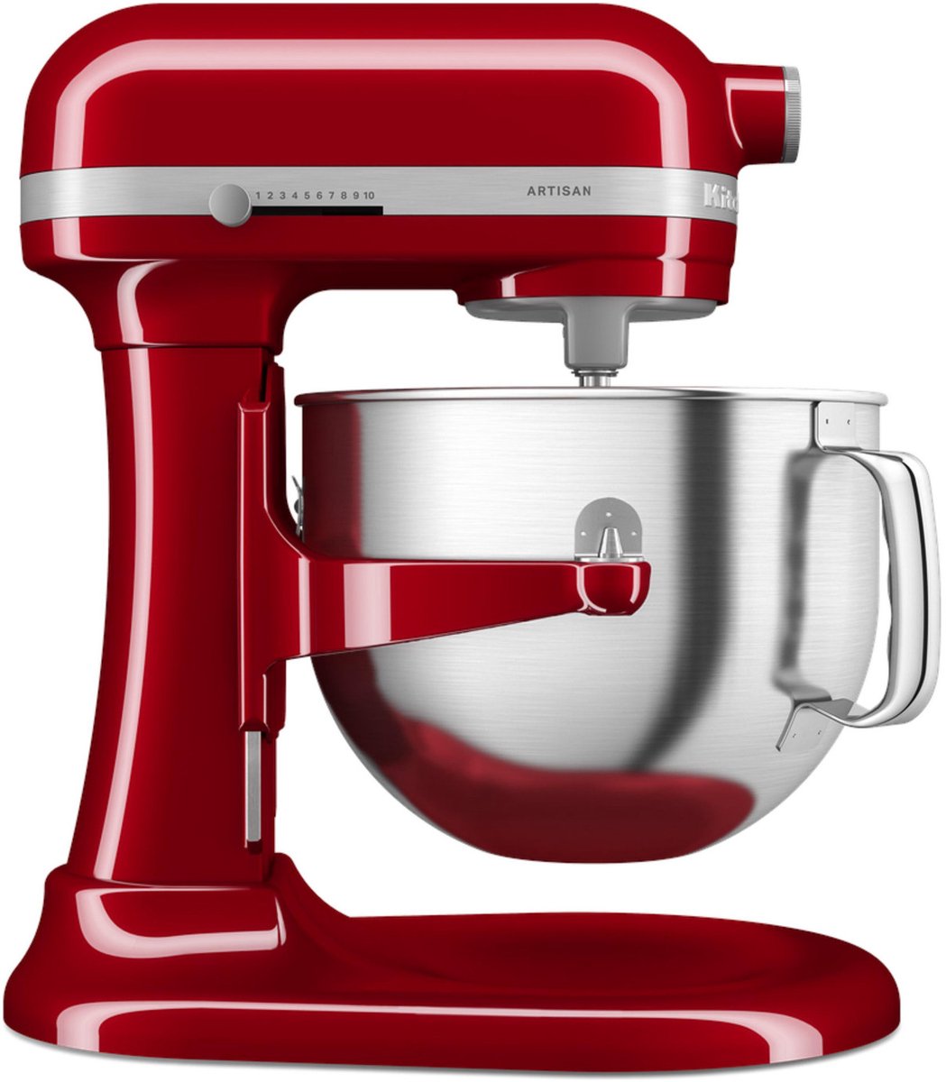 KitchenAid 5KSM70SHXEER Staande mixer 375 W Rood