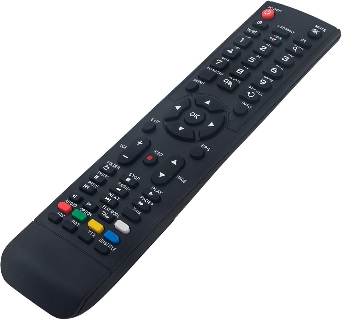 Universele Vervangende Afstandsbediening voor HD Mini T2/C Ontvangers