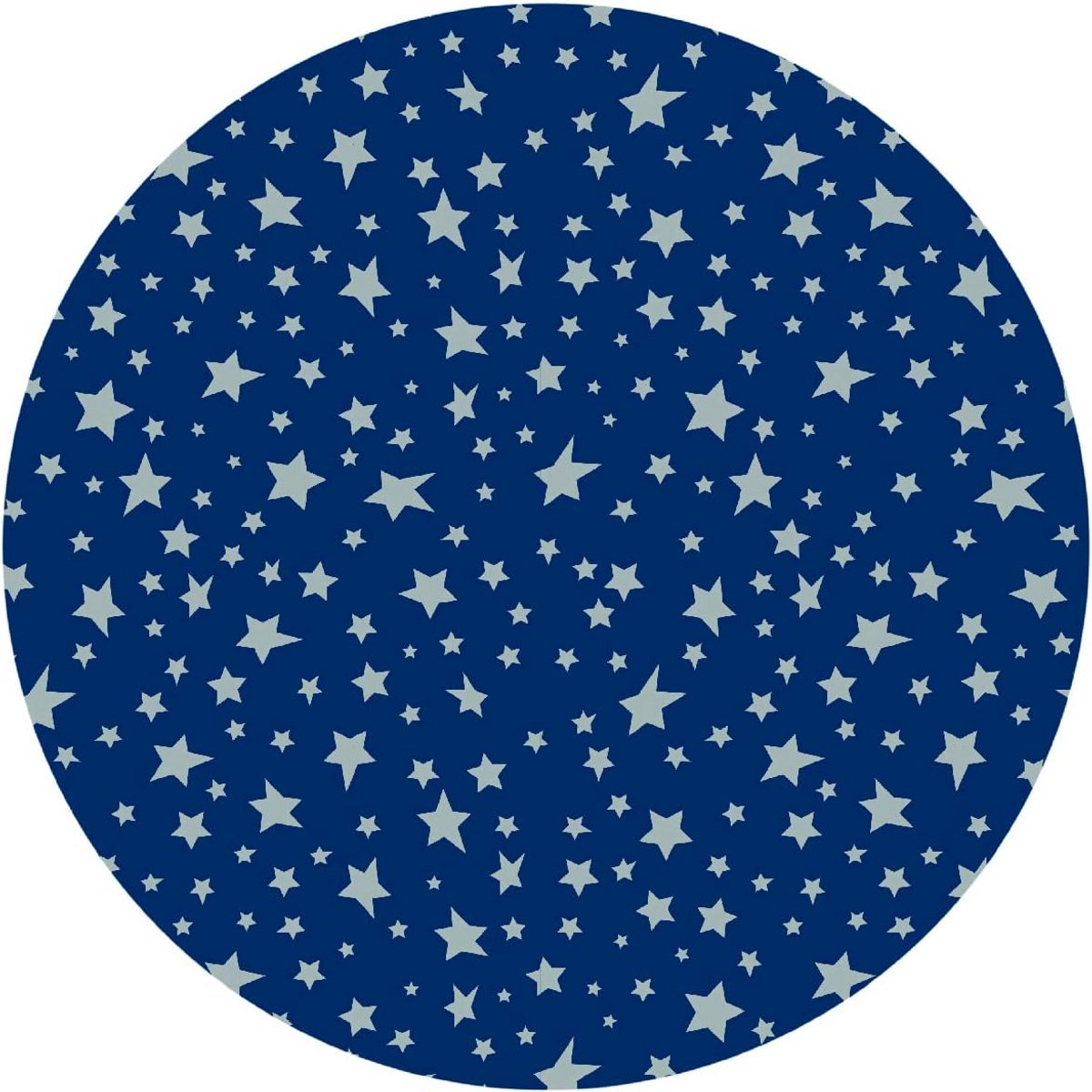 Ronde Masonite Taartbodem Sterrenhemel Kerst - Sterke Basis voor Zware Taarten 25.4 cm