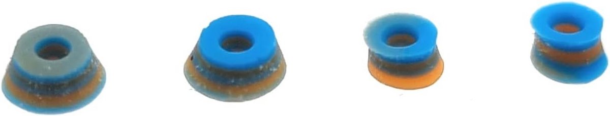 Fingerboard Bushings 78A Swirl Schokdempers - Universele Set voor Trucks