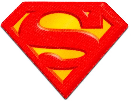 Superman logo embleem - Strijkapplicatie - Patch