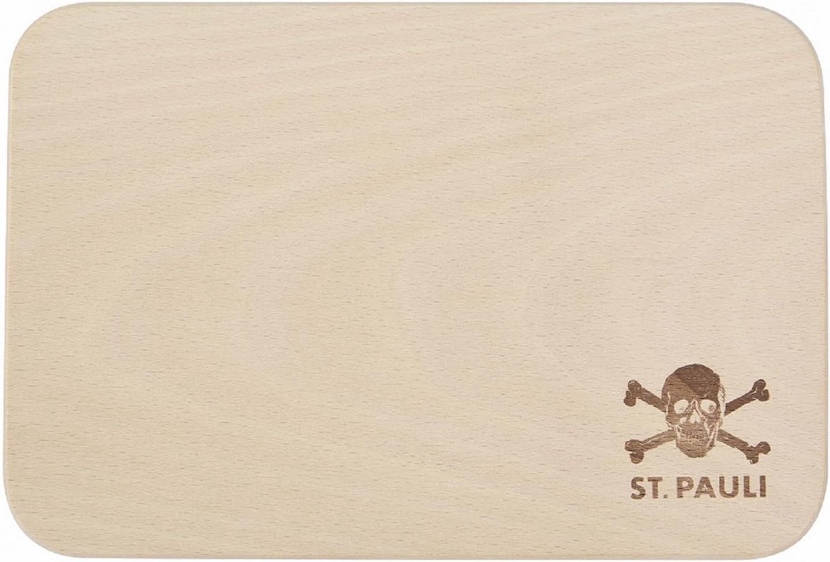 Ontbijtplankje met St. Pauli Tozenkopf design