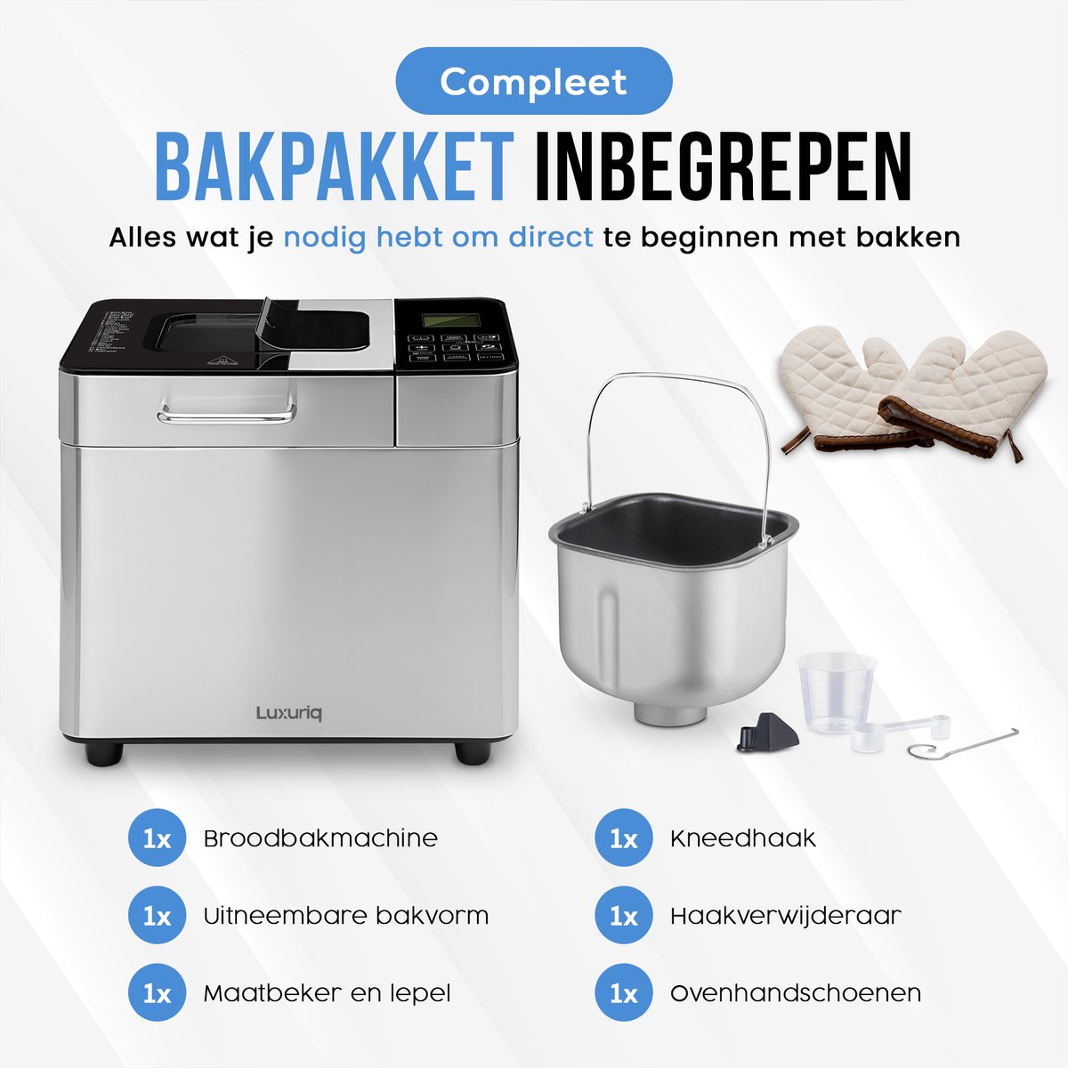 Luxuriq Broodbakmachine