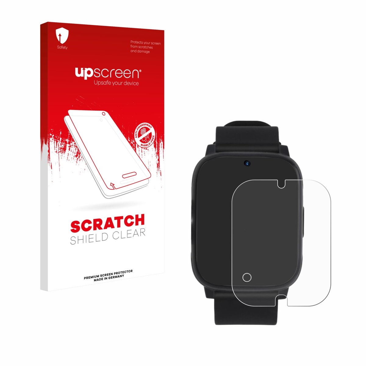 upscreen - Screenprotector voor NikuTRAX NC83S - Folie Beschermfolie transparant