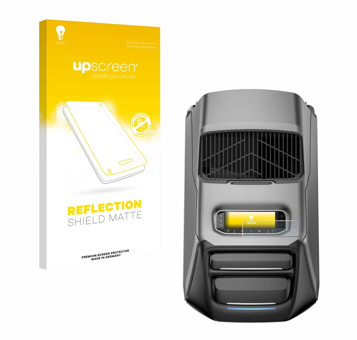 upscreen - Screenprotector voor EcoFlow Wave 3 - Folie Beschermfolie anti glare matte