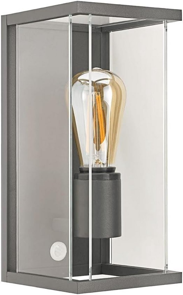 Waterdichte Buiten Wandlamp met Bewegingssensor | E27 Fitting | IP54