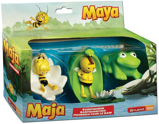 Maya de Bij Badfiguurtjes - Bad speelgoed met Willy en kikker