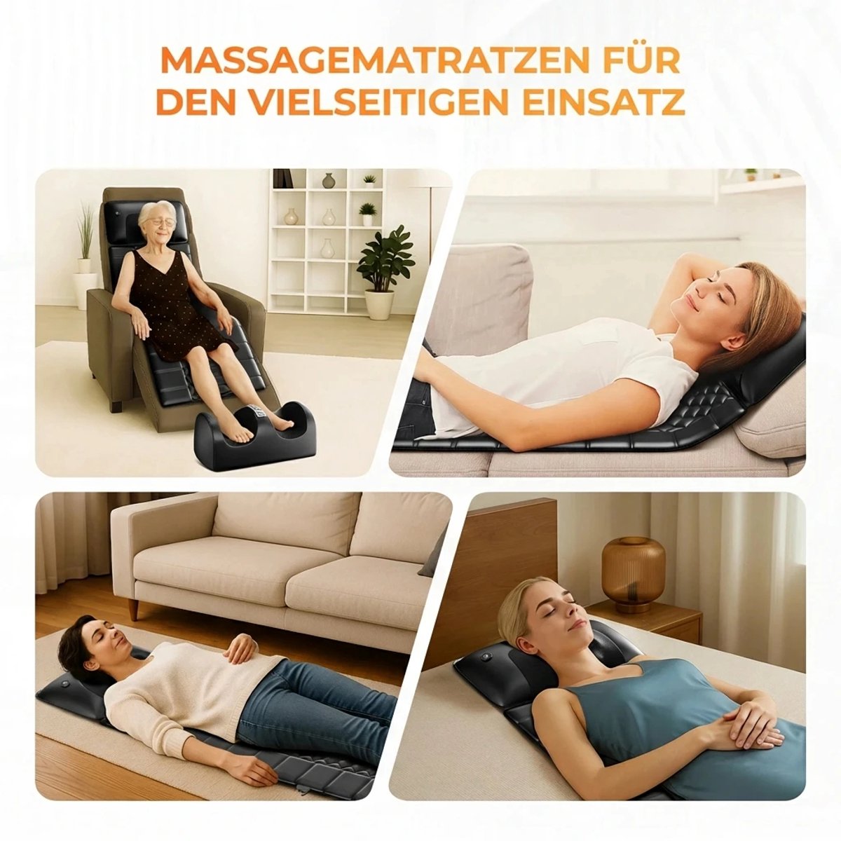 Fuan Fangao Massagemat met Warmte voor Hele Lichaam - afbeelding 2