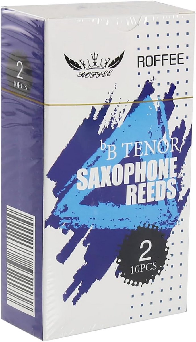 Rieten voor Tenorsaxofoon Sterkte 2.0 - 10 Stuks Individueel Verpakt
