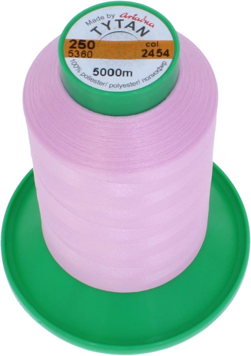 4 Rollen Sterk Overlockgaren / Kettelgaren Polyester 5000m - Perfect Voor Naaimachines