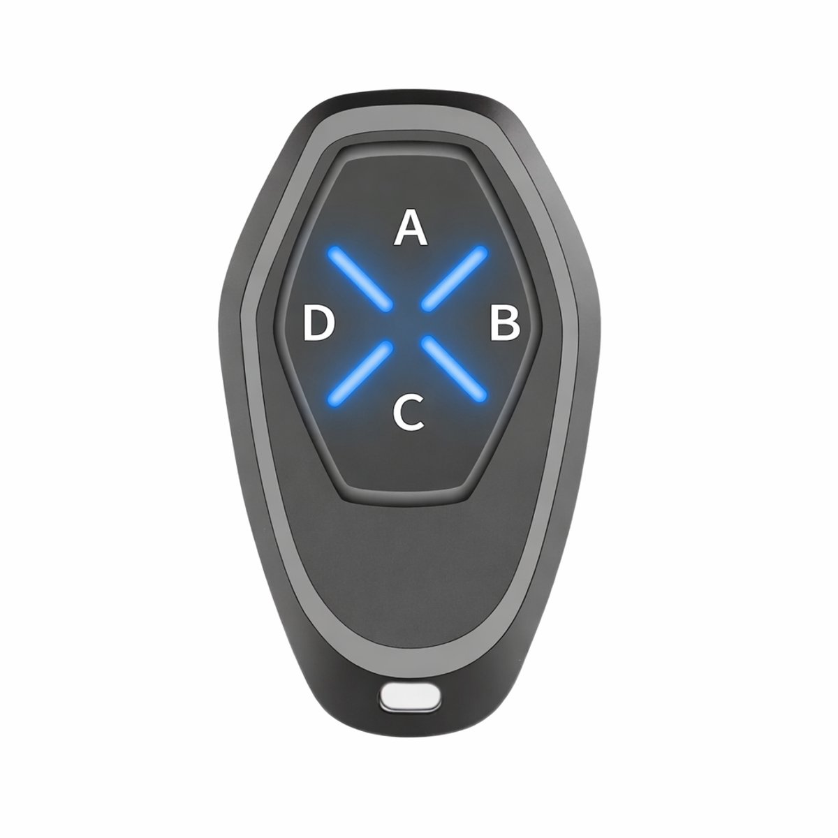 Yemtech® Vervangende handzender - Alternatieve Handzender - 433 MHz - Afstandsbediening - Garagedeur motor opener - Garagepoort Opener - Fixed code en Rolling code (beperkte merken) - 50 tot 80 m Bereik