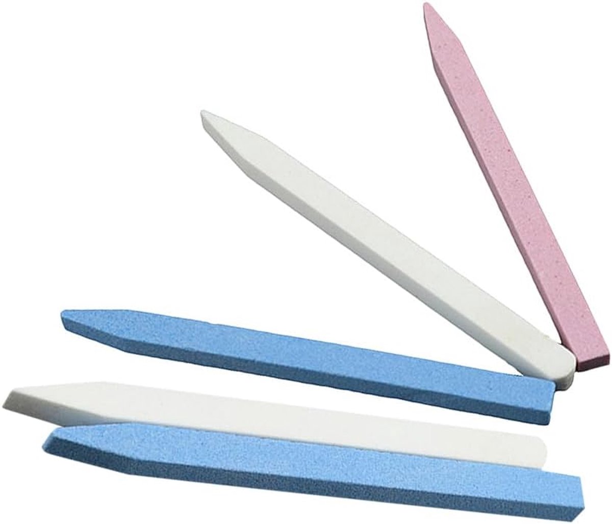 5-Delige Nagelvijl & Cuticula Verwijderset voor Manicure en Pedicure