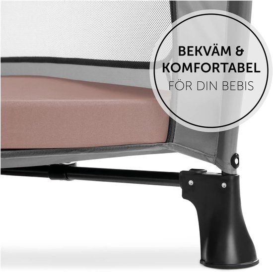 Opvouwbaar Reiswieg Matras 60x120 cm - Zacht en Ademend Schuim Kussen voor Campingbedje en Speeltent van Merkloos — afbeelding 4