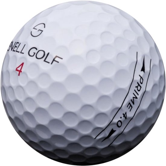 4-Delige Golfballen met Urethaan Cover en Ideale Compressie - Set van 4 van Merkloos — afbeelding 3
