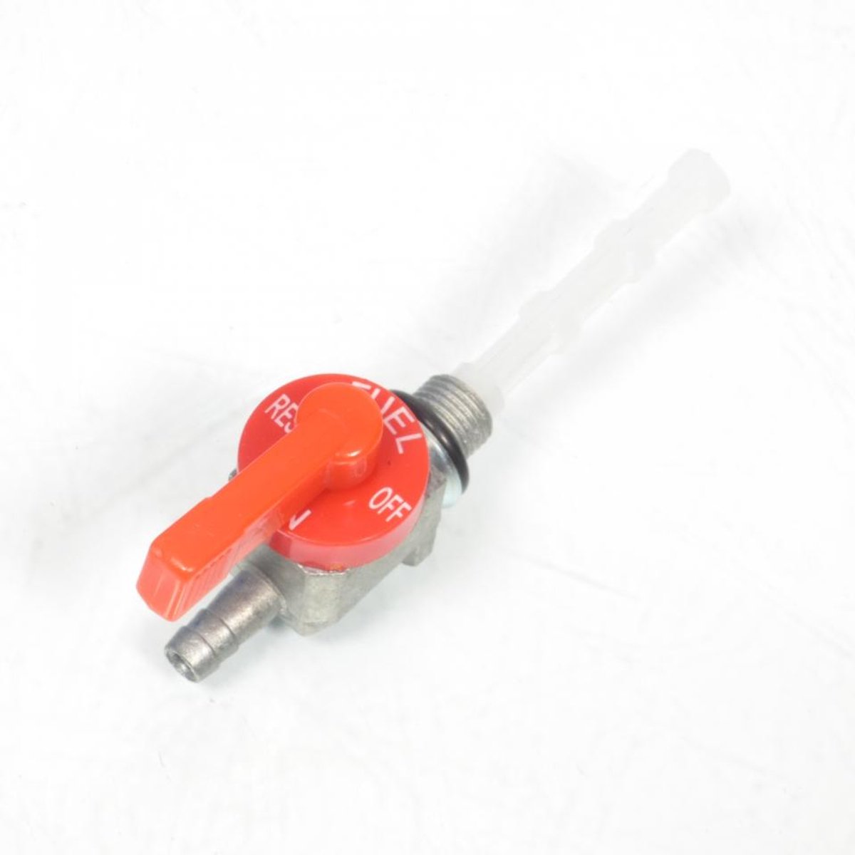Robinet de réservoir à essence OMG pour mobylette Peugeot 101 M10x1.00 Ø6mm Neuf