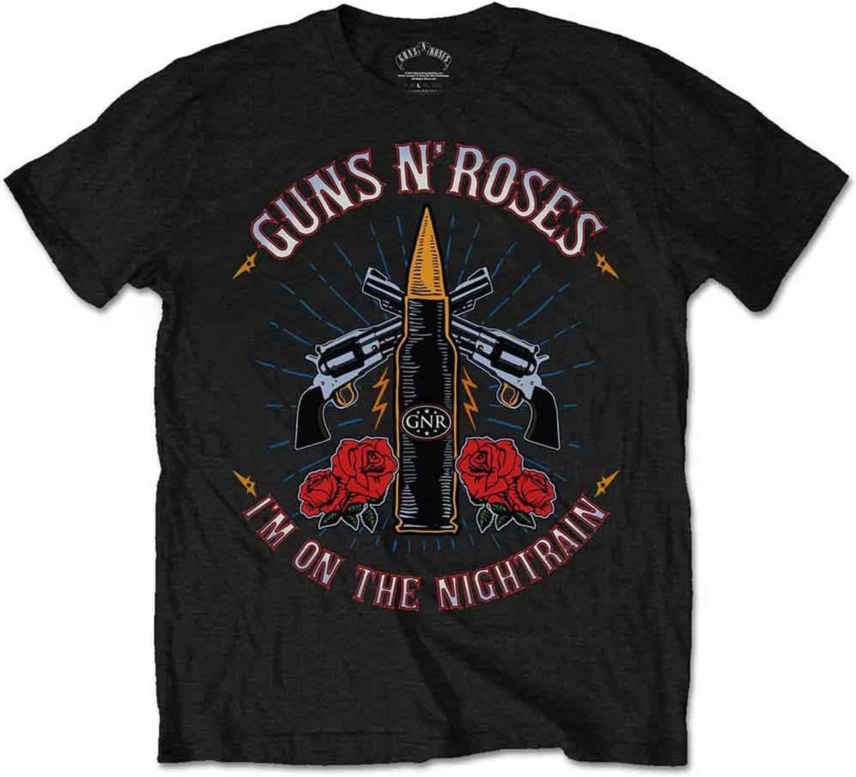 Heren T-Shirt - Bandshirt Kleding - Vrije Tijd - Officieel Gelicenseerd - S tot XXL - Zwart