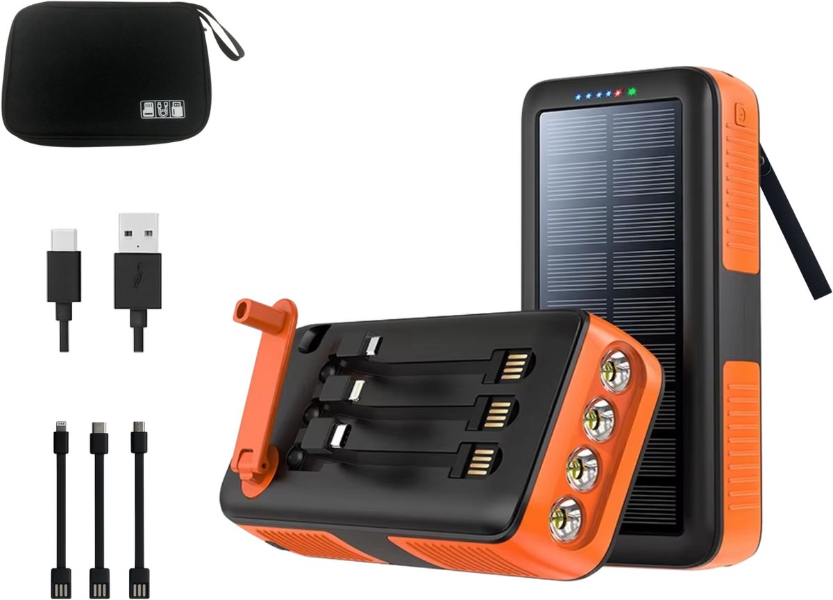 Journeyz Solar Powerbank - Powerbanks - Powerbank - Journeyz® - €43,95