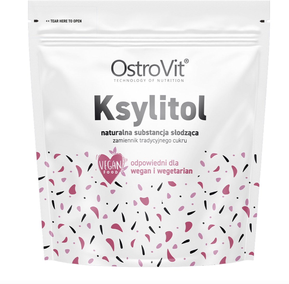 OstroVit Xylitol 1000g - 1kg - Sugar Substitute - vegan