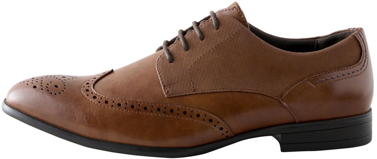 Next - Heren - Brogueschoenen - Bruin