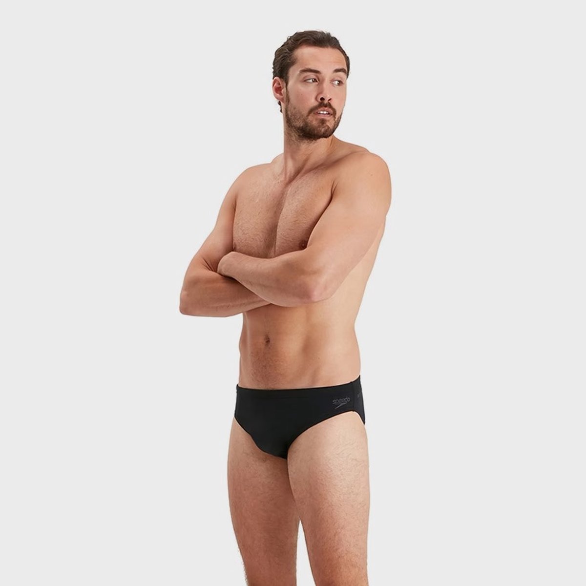 Speedo Eco+ Brief 7 cm Heren Sportzwembroek - Zwart — afbeelding 24