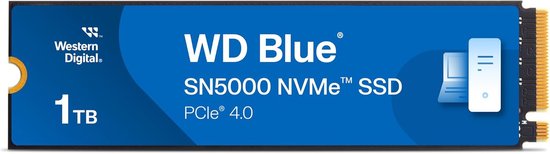 Interne SSD - Snelle Opslag - PC Prestaties - NVMe Technologie - M.2 2280 - Blauw van Merkloos — afbeelding 2