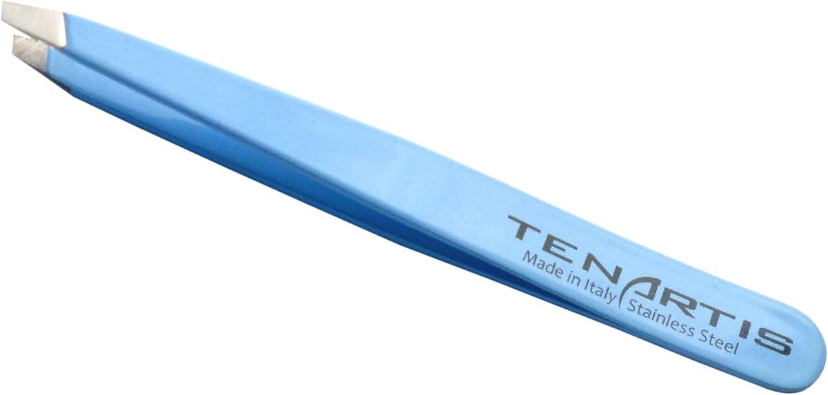 Wenkbrauwpincet schuin van roestvrij staal voor precisie
