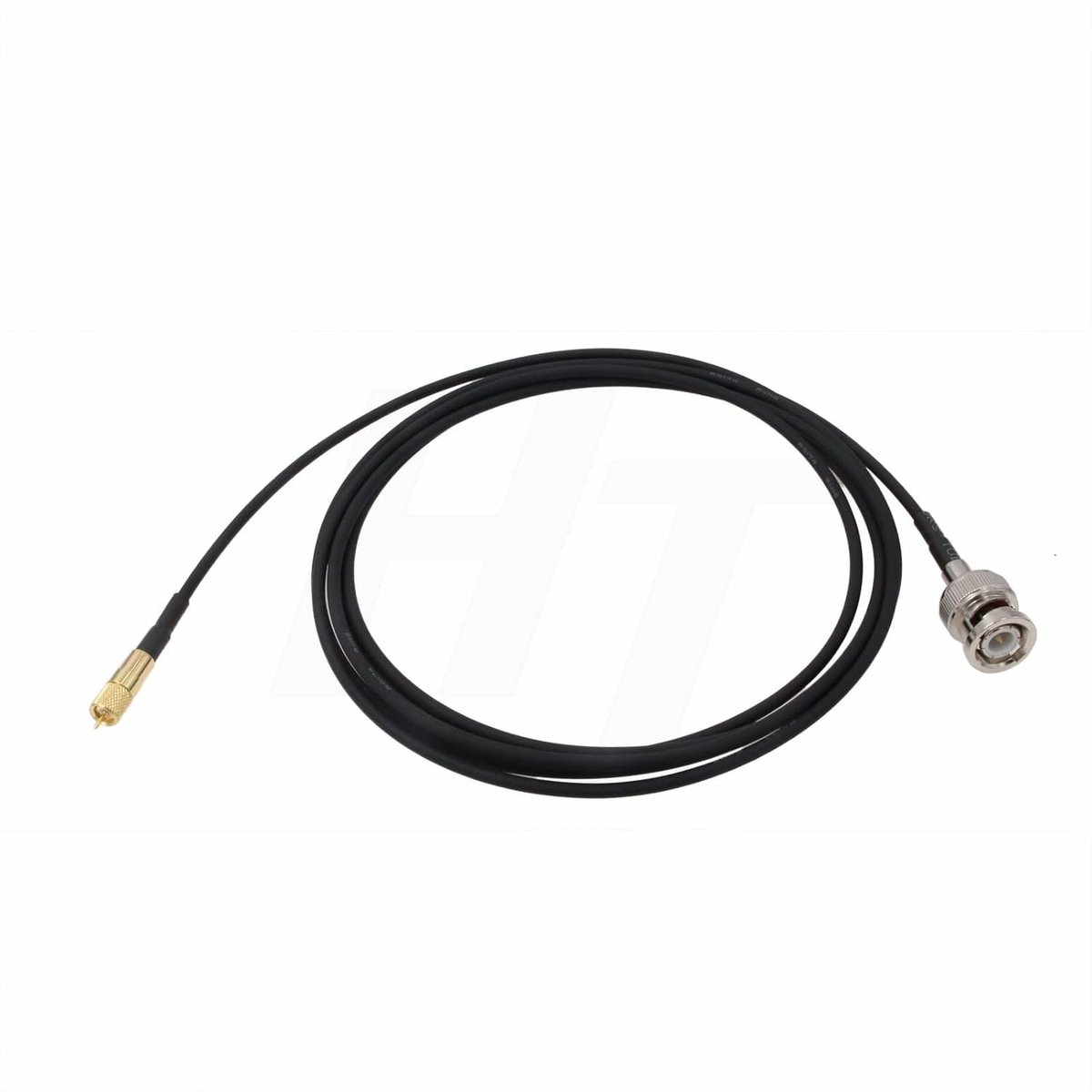Coaxiale Kabel BNC naar Microdot UNF 10-32 voor Trillingssensor en Meetapparatuur - 50 Ohm 2 Meter