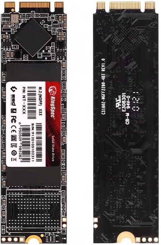 Interne SSD Schijf - Solid State Drive - Snellere Opslag - Hoge Betrouwbaarheid - 1 TB - Zwart — afbeelding 4