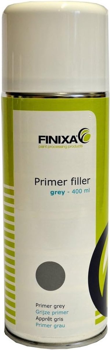 Spuitverf Primer Filler - Vuller Primer - Auto Herstel - Sneldrogend - 400ml - Lichtgrijs