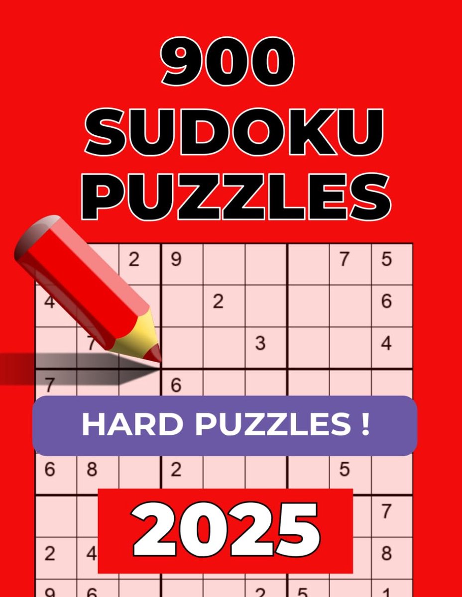 Sudoku Uitdaging - Logische Puzzels - Hersenen Trainen - 900 Moeilijke Puzzels - 152 Pagina's