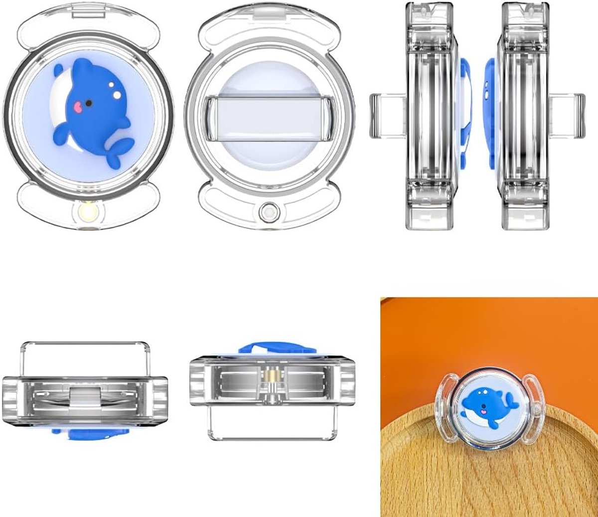 Waterdichte GPS Tracker Houder voor Airtag in Schoenen - Verliespreventie voor Kinderen