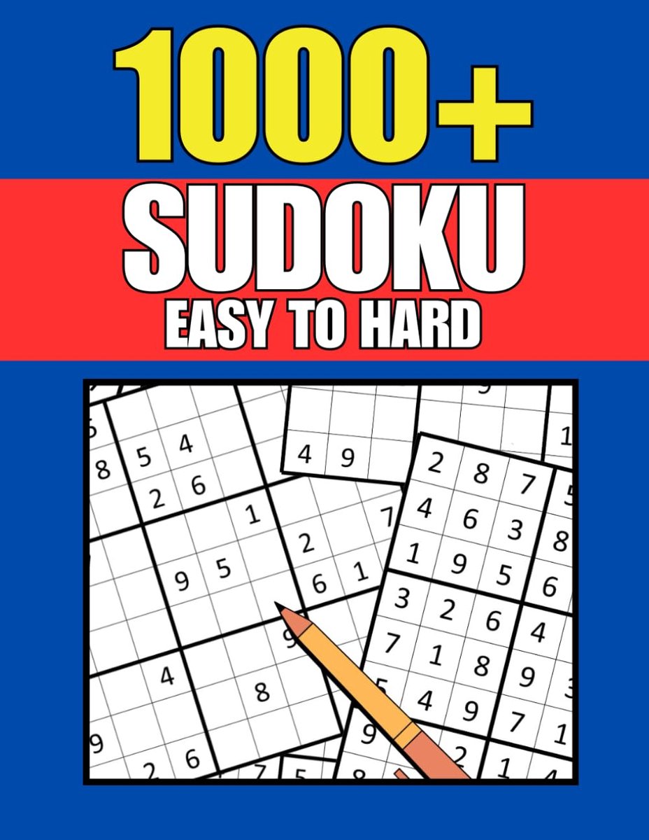 Sudoku Puzzels - Hersenkrakers - Mentale Training - Meer Dan 1000 Puzzels - 112 Pagina's