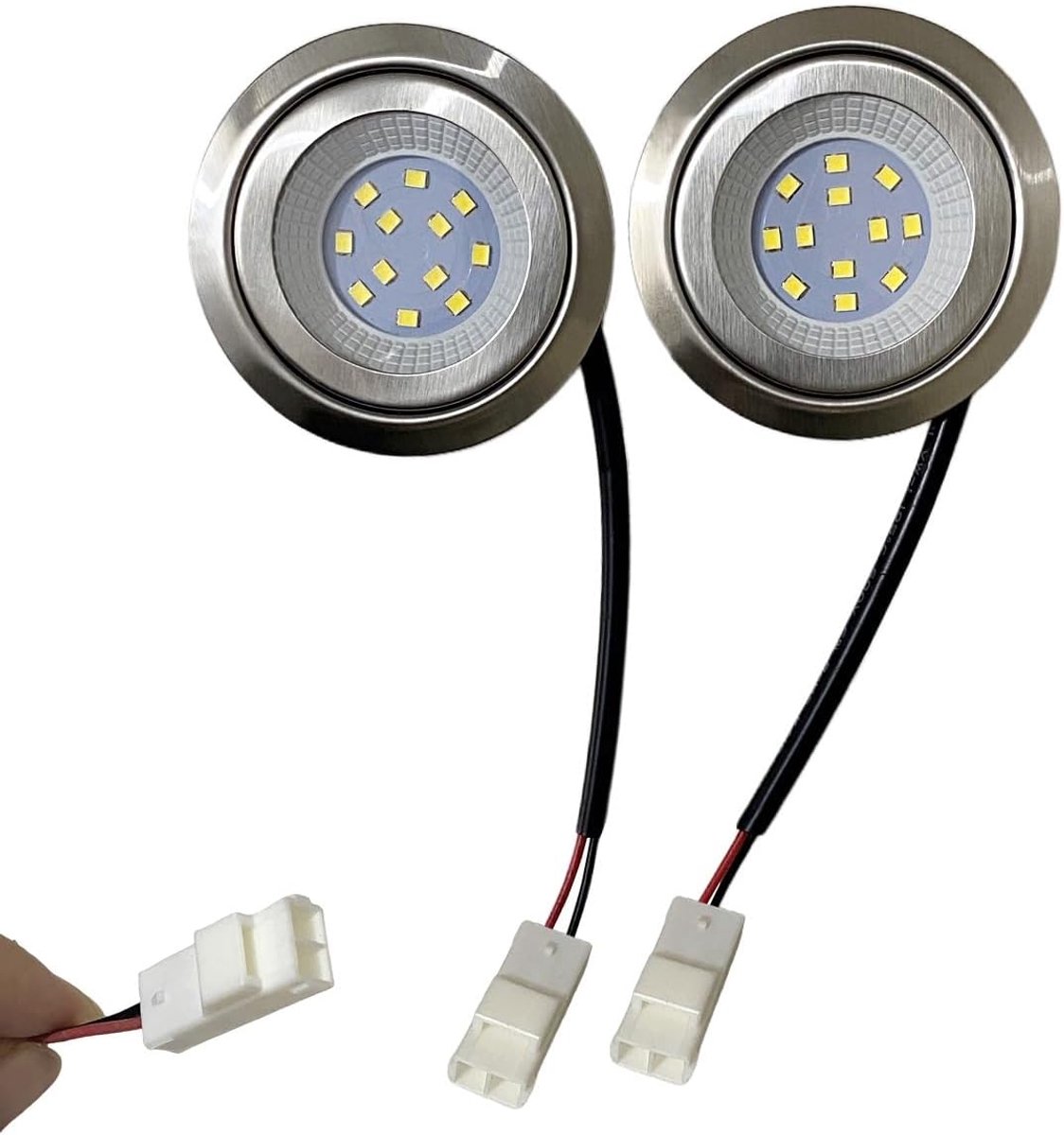 2x LED Vervangingslamp voor Afzuigkap of Kastverlichting (1.5W-2W) - Warm Wit