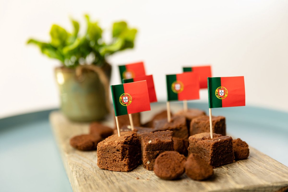 100x Cocktailprikkers Portugal - Hapjes Cocktail Tapas Zomer Terras EK / WK Voetbal