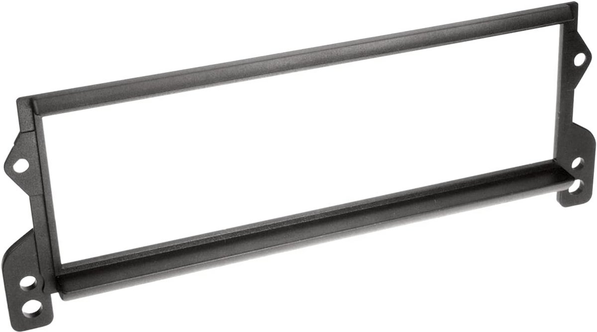 Radiopaneel - Dashboardframe - Auto-audio installatie - 1-DIN standaard - 20x6x2 cm - Zwart