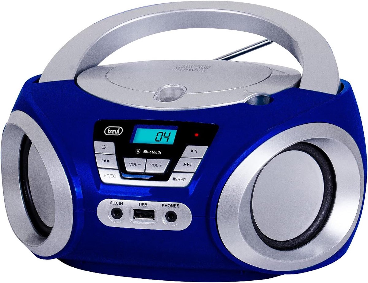 Draagbare Radio CD-speler met Bluetooth en MP3 Ondersteuning