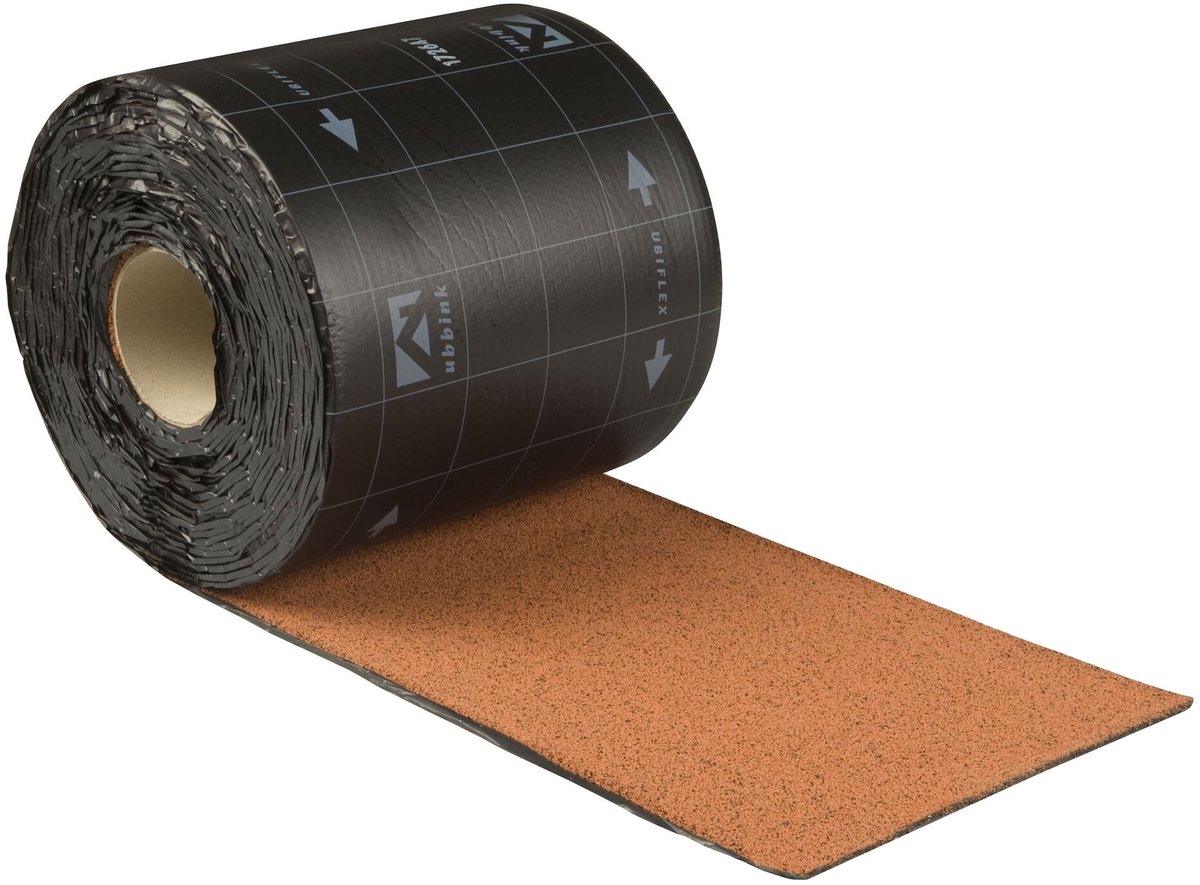 Ubbink Ubiflex loodvervanger 33cm rol=12m natuurrood