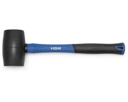 675 Gram Rubber Hamer met Anti Slip Fiberglas Steel