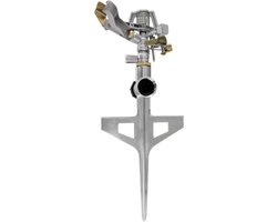Arroseur de jardin Sillar - Arroseur pulsatoire pour jardin – Arrosage efficace - Portée réglable jusqu'à 700 m² - pour jardins, pelouses