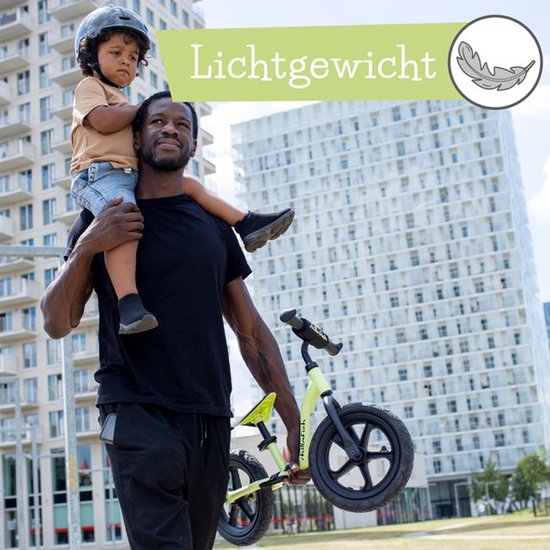 Loopfiets Handvat Chillafish Loopfiets 2 jaar - Lichtgewicht met verstelbaar zadel en ...