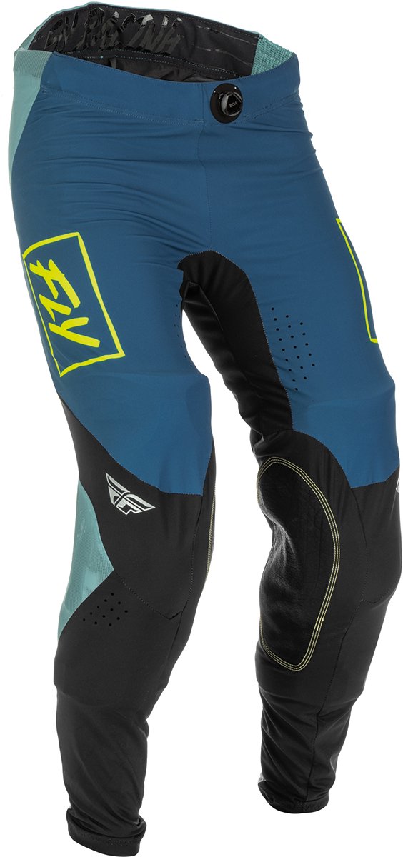 FLY Racing Lite Grijs Teal Hi-Vis Motorbroek - Broek