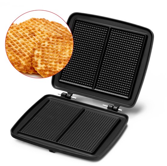 Frifri FM0024 - Verwisselbare bakplaat - Belgische Wafels 16x28 - Geschikt voor Frifri Wafelijzers