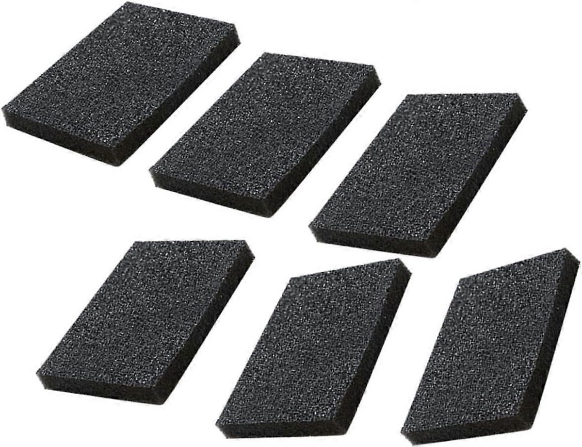Keukensponzenset (6 stuks), keukenspons, afwasspons, sponsgum.