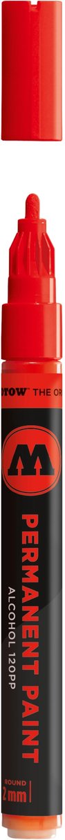 Molotow - 120PP 2mm Marker Traffic Red