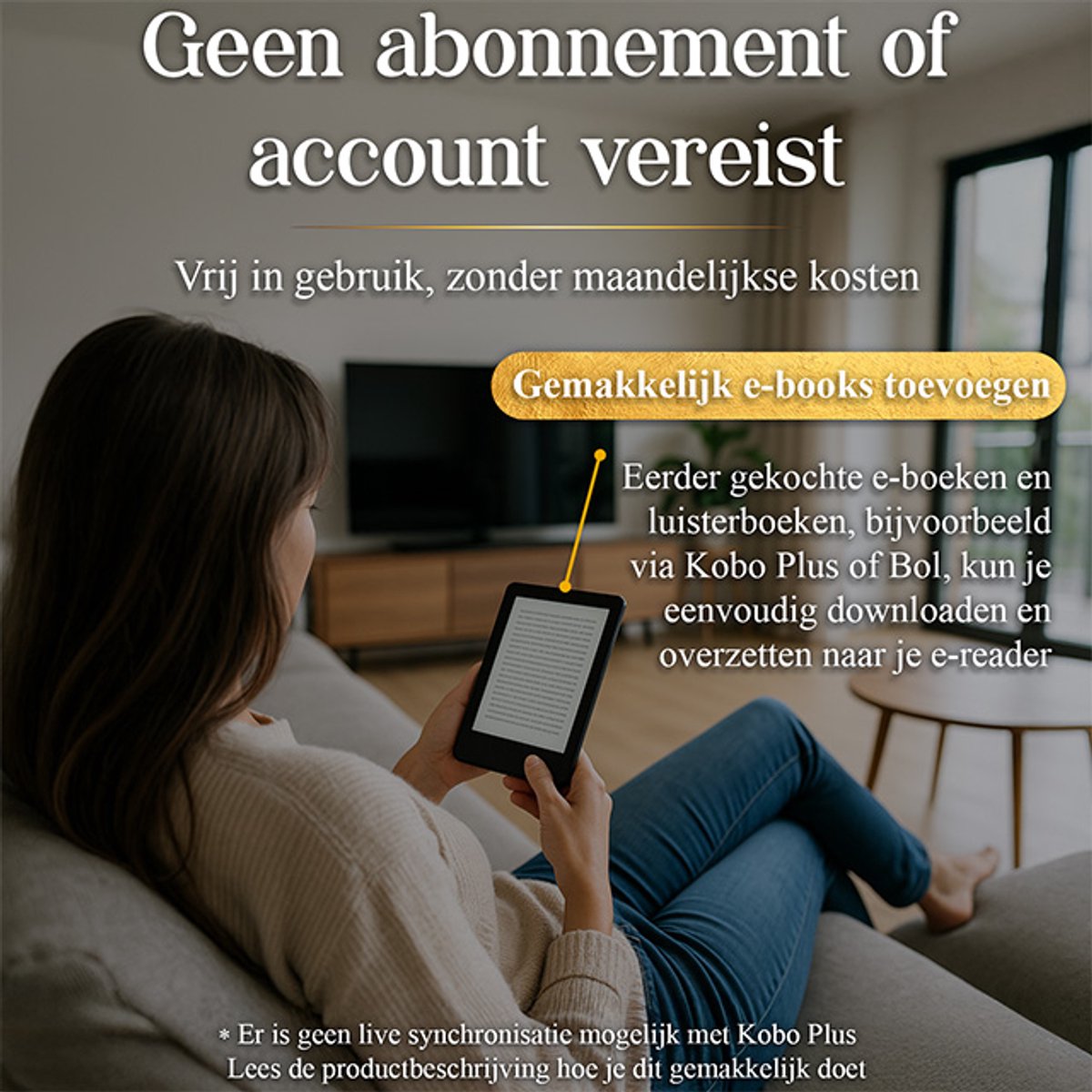 SwayTosh Nova Pro E-Reader 6 inch met Cloud Opslag - afbeelding 3