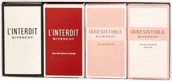 Givenchy Miniatures Frag Set EDP 4 minis